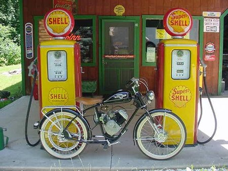 Whizzer, ciclomotor USA años cuarenta