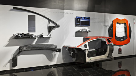 Lamborghini Acsl estructura Aventador