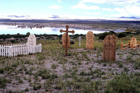 El cementerio que aparece en la película