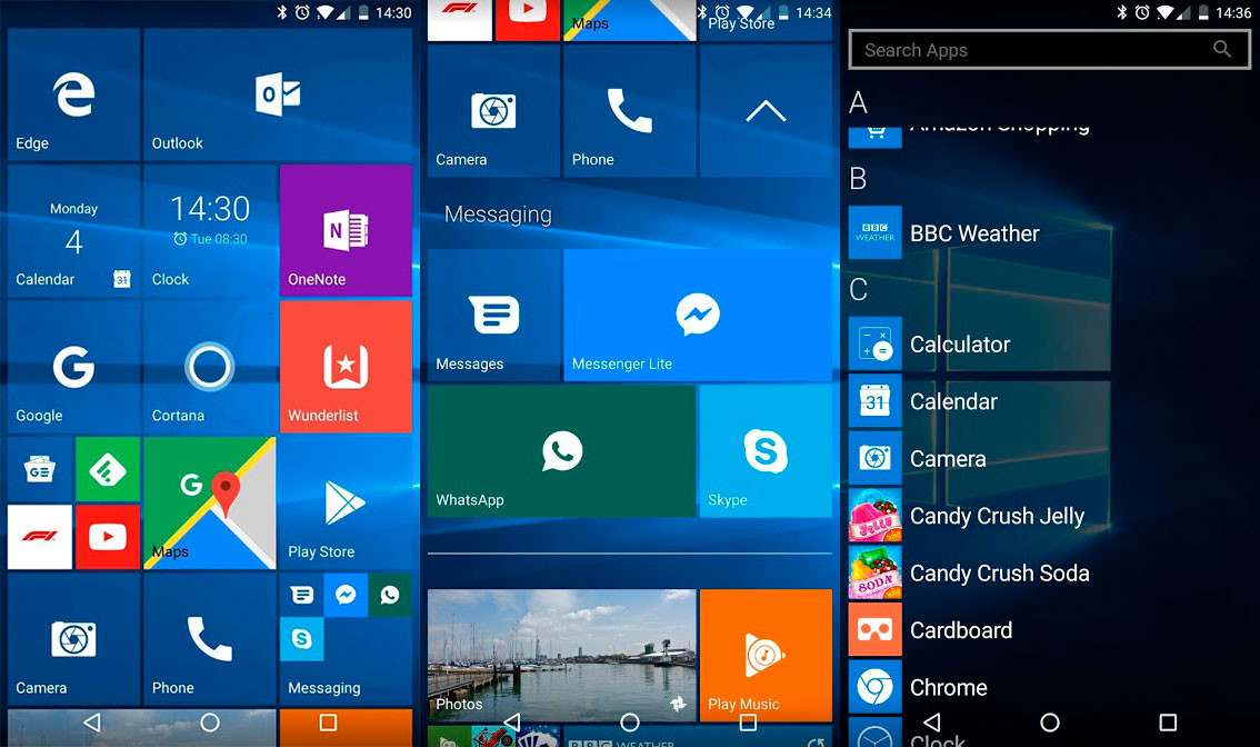 windows 10 android download