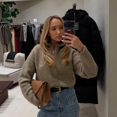 Stradivarius rebaja los botines de piel tipo UGG con plataforma XXL y muy calentitos