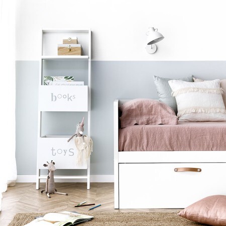 Dols Escalera Almacenaje Blanca