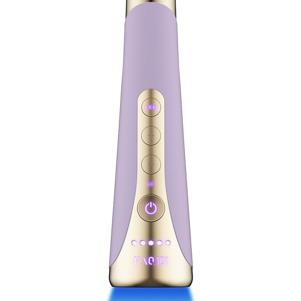 FAQ 101 Dispositivo profesional de rejuvenecimiento facial con radiofrecuencia y terapia de luz LED 101