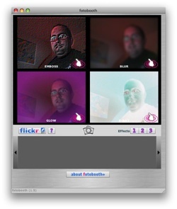 Fotobooth+Flickr, el Photo Booth de la plataforma Adobe AIR