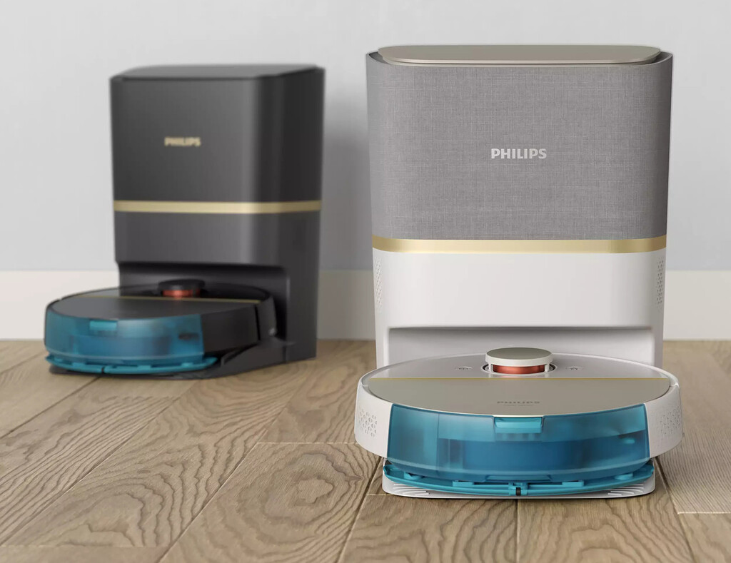 Philips tiene a punto su último producto. Un robot para limpiar la casa que además de barrer, también friega el suelo