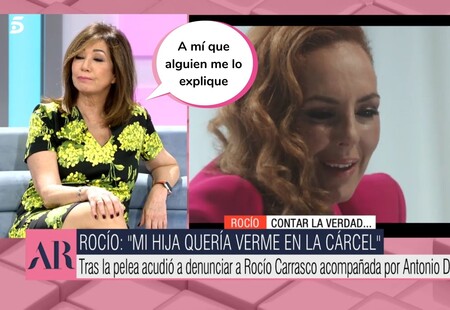 Ana Rosa Quintana defiende a Rocío Flores frente al relato de Rocío Carrasco: "Es una chica completamente normal"