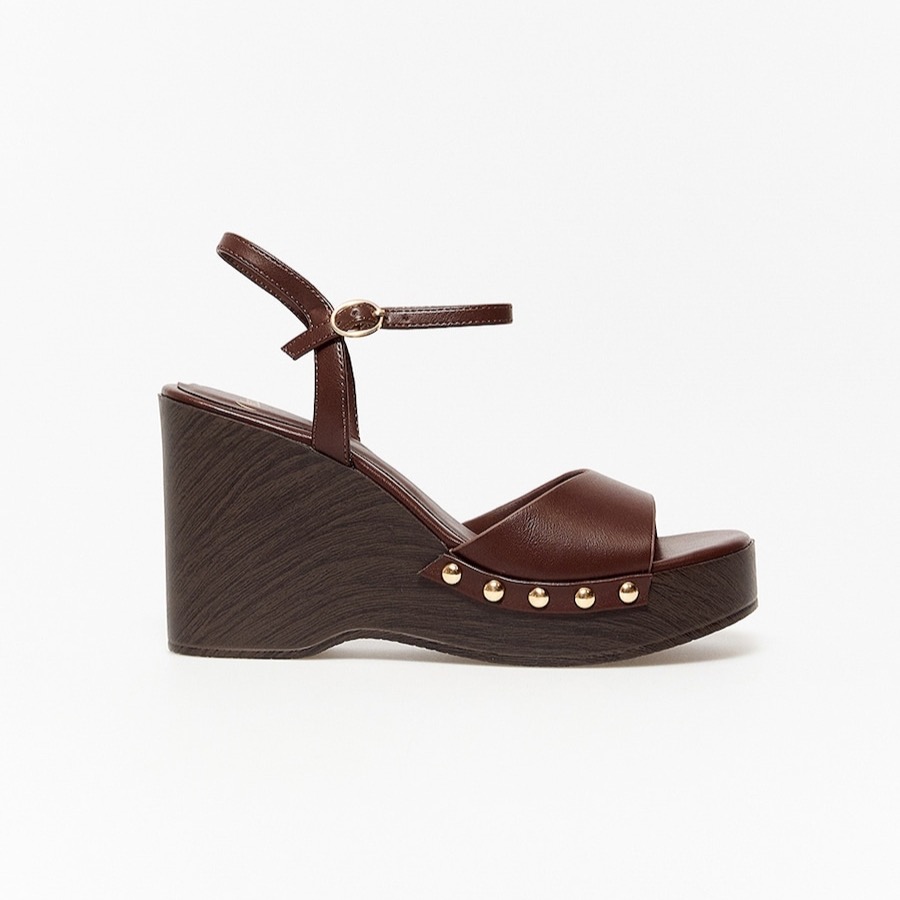 Sandalias pala de madera Sfera