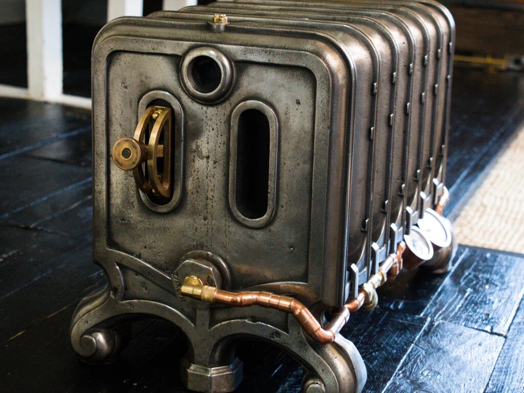 La refrigeración líquida ya es cosa del pasado, este jugador enfría su PC con un radiador de hierro fundido victoriano