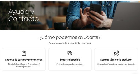 Pagina De Contacto Samsung