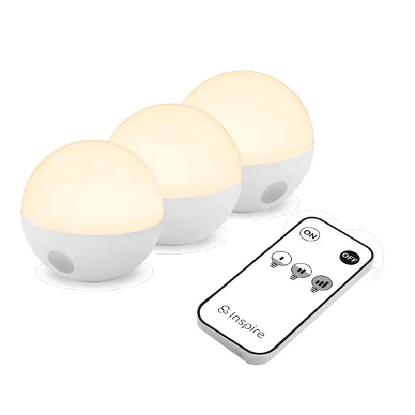 Kit de 3 luces para exterior Inspire Caspe 300lm IP54
