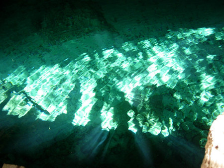 aguas limpias de cenote