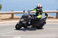 SYM Joymax 300i ABS, prueba del scooter de referencia de SYM con ABS
