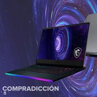Esta bestia gaming lleva una rebaja de más de 300 euros y una gráfica RTX3070: MSI GE66 Raider 10UG-605ES por 1.999 euros hasta la medianoche en Amazon
