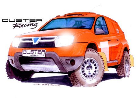 Curiosidades en Competición: Un Dacia Duster para el Campeonato de España de Rallyes Todo Terreno