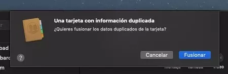 連絡先の重複 Mac 2