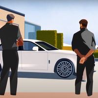 Rolls-Royce Ghost de nueva generación ya se dejó ver en un peculiar video animado