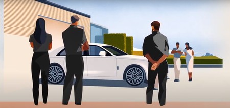 Rolls-Royce Ghost de nueva generación ya se dejó ver en un peculiar video animado