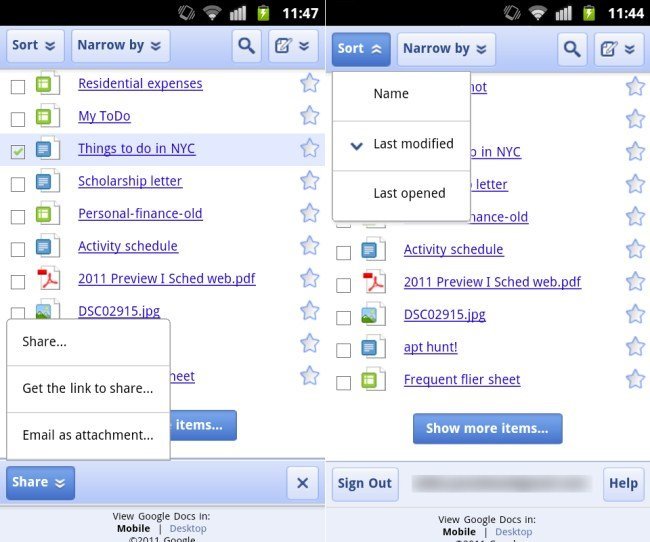 google docs