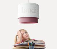 Lámparas personalizadas con el nombre del niño