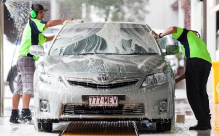 Toyota Car Wash Front