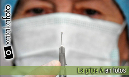 La gripe A en fotos
