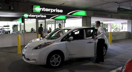 Nissan LEAF de alquiler