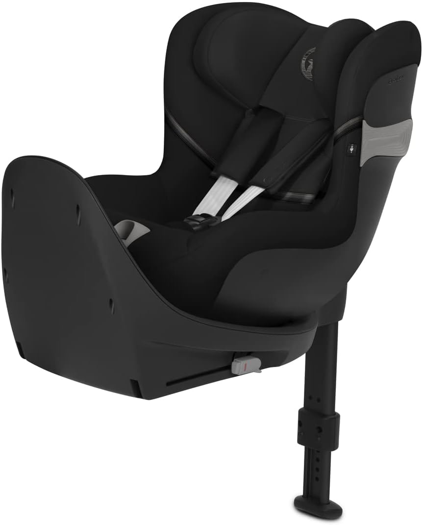 Cybex Gold Sillita para coche Sirona S2 i-Size, De 3 meses a 4 años aprox, Máx. 18 kg, Compatible con SensorSafe, Negro (Moon Black)