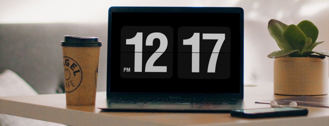 reloj fondo de pantalla mac
