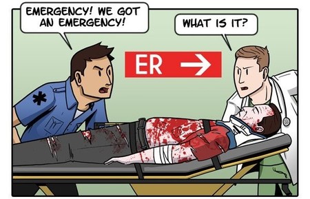 Imagen de la semana: la paradoja del hospital de 'GTA V'