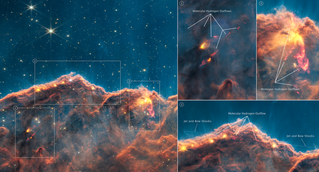 El telescopio espacial James Webb logra ver las primeras etapas de ...