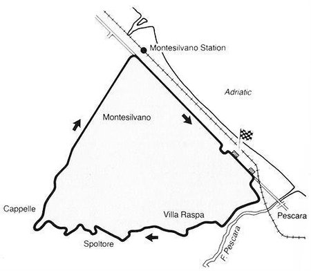 Circuitos exóticos de la Fórmula 1: Pescara