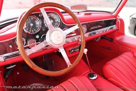 Mercedes 300 SL y Mercedes SLS AMG