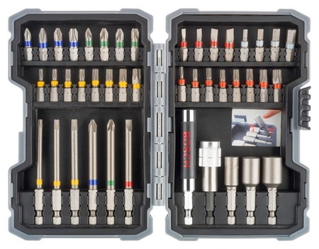 Por sólo 15,39 euros tenemos este pack de 43 puntas de atornillar y llaves de vaso Bosch en Amazon