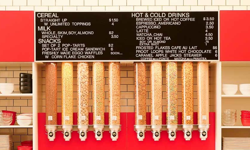 Kellogg's abre su propia cafetería de cereales en Manhattan (diseñada para subir fotos a Instagram)