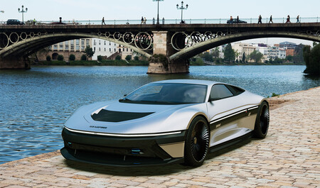 Así se vería el DeLorean DMC-12 2021, si volviera a la vida como un eléctrico y además, autónomo