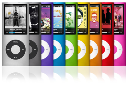 Nuevo iPod Nano, todo un "arco iris" en formato musical