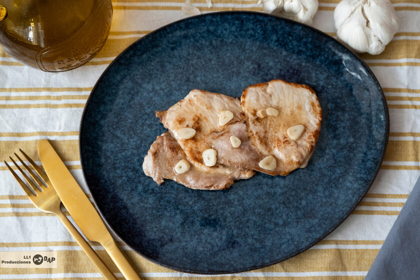 Recipe For Loin Fillets In Garlic Sauce. Grandma's Grilled Kitchen