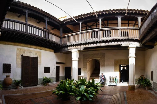 Casa Y Museo Del Greco Panorama Del Patio Interior