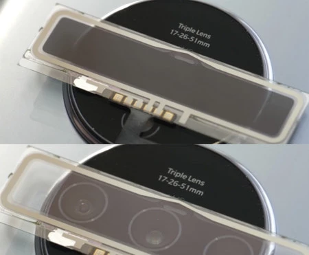 エネルギーパルス後にエレクトロクロミックシートが不透明状態から半透明状態に変化する能力。