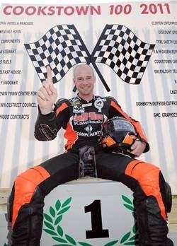 Ryan Farquhar se lleva cinco de cinco en la Cookstown 100