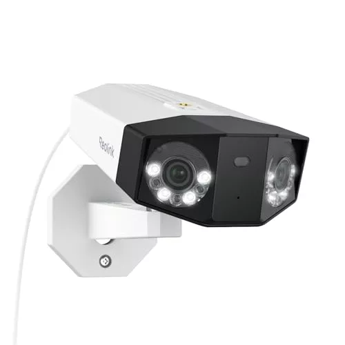 Reolink Cámara Doble Lente UHD de 16MP, panorámica 180°, Duo 3 PoE