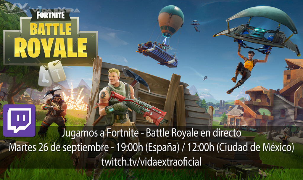 Battle Royal En Streaming Fortnite - Battle Royale: Streaming en Twitch a partir de las 19:00