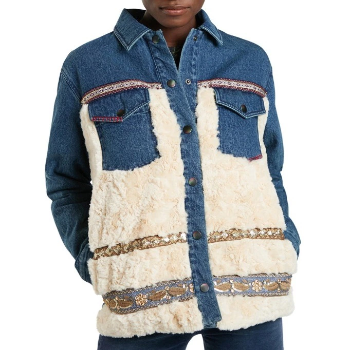 Desigual Cazadora denim mujer