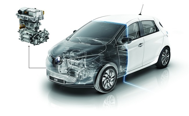 Renault Zoe Motor 2015