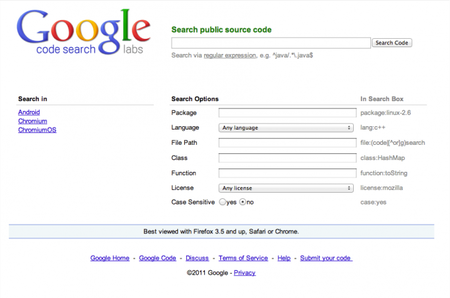 Google anuncia el cierre del buscador de código Code Search y quita Google labs definitivamente