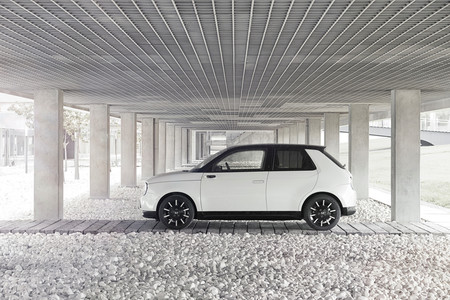 Honda e 2020 lateral