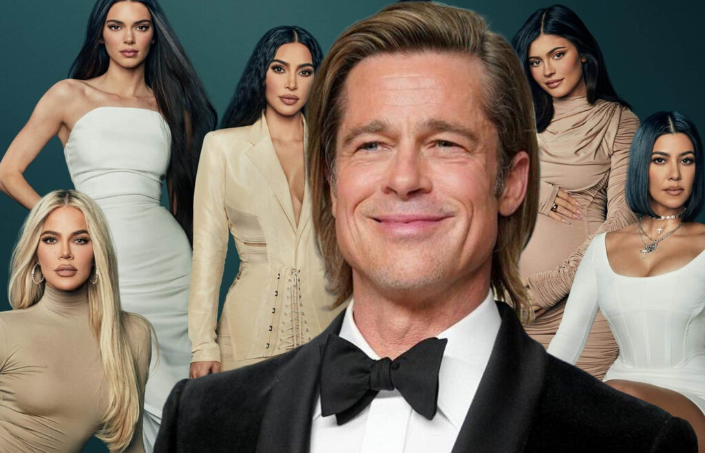 El nombre de la famosa hermana Kardashian que se cita en secreto con Brad Pitt en París
