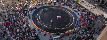 Canarias regaló 24 toneladas de arena del volcán de La Palma a Madrid. Ahora Madrid no sabe qué hacer con ellas