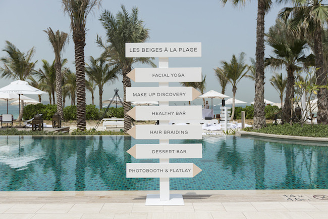 Les Beiges à la Plage