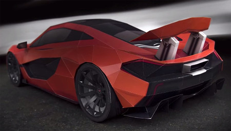 De manitas va la cosa: McLaren P1 de papel
